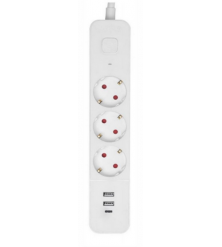 Extensão Elétrica 3x Schuko...