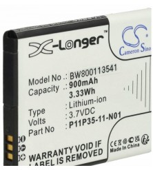 Bateria 900mAh 3.7V...
